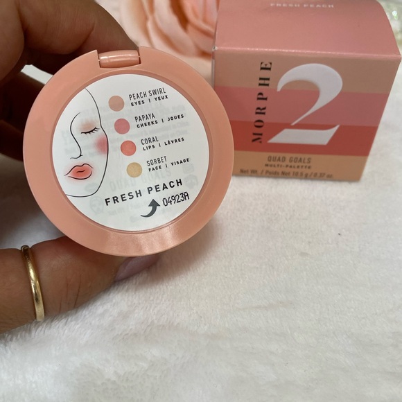 MORPHE QUAD GOALS MULTI PALETTE COLOR FRESH PEACH - Picture 8 of 9